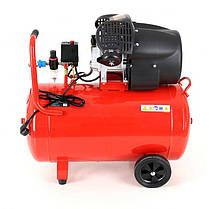 Компресор повітряний 100 л Kraft&Dele KD1483 компресор повітряний з ресивером, фото 5