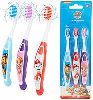 Набір дитячих зубних щіток Paw Patrol-Peppa Pig (3 шт), фото 1