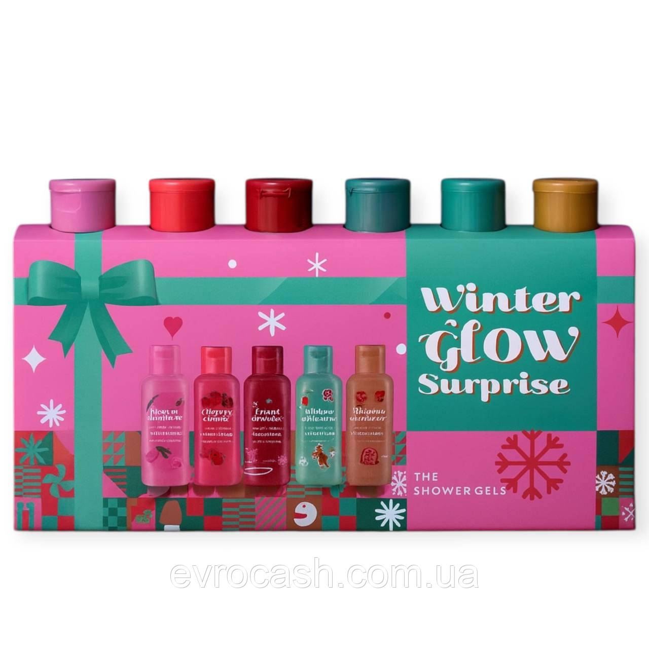 Набір гелів для душу Winter Glow 5х100 мл, фото 1