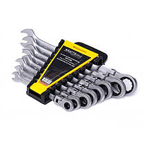 Набір гайкових ключів рожкових 8шт. Kraft&Dele KD11302 набір ключів ріжкових, фото 2