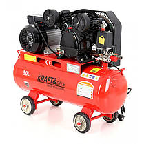Компресор повітряний 50 л Kraft&Dele KD403 компресор повітряний з ресивером, фото 2