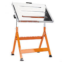 Затисний стіл 760 х 60 х 780 мм Kraft&Dele KD1179 верстат складний переносний, фото 3