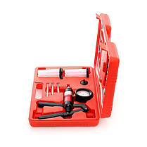 Ручний вакуумний насос із приладдям 0-3 бар Kraft&Dele KD10515 насос (тестер) діагностичний, фото 4