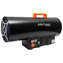Газова теплова гармата непрямого нагріву 60 кВт Kraft&Dele KD11702 з регулюванням температури, фото 4