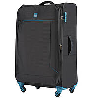 Велика (L) валіза Wings LRK01 Сіра