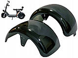 Крило переднє для електроскутера CityCoco чорне, фото 3