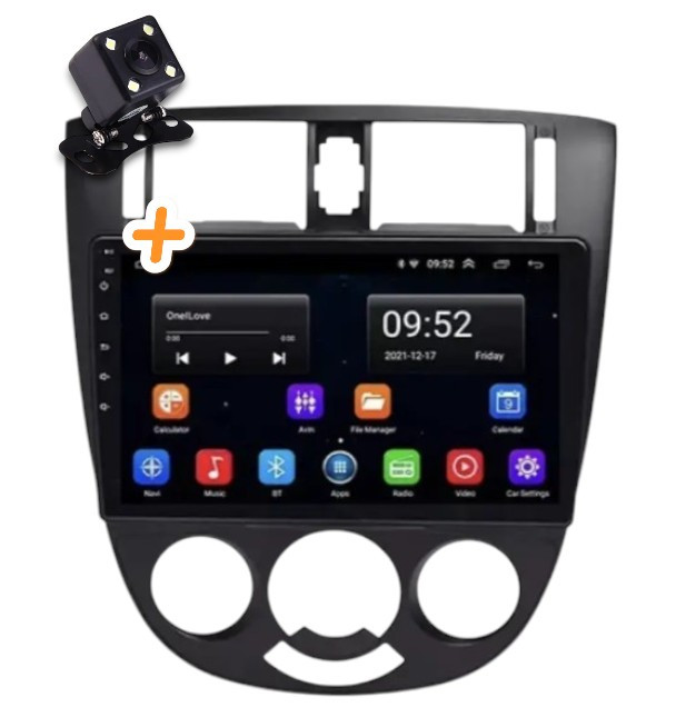 Магнітола 4G Chevrolet Lacetti Buik Exceller 2004-2013 на Android з підтримкою Apple CarPlay, фото 1