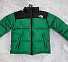 Чоловіча куртка пуховик The North Face 700 зелений Норд Фейс зимовий теплий короткий молодіжний унісекс, фото 7
