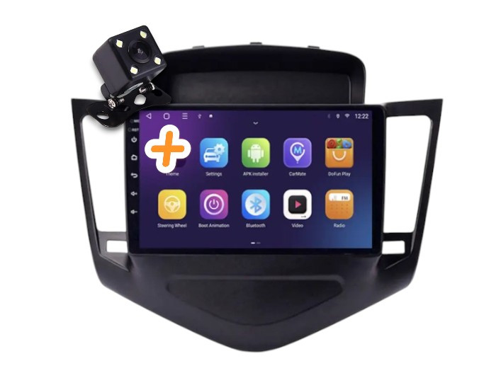 Магнітола для Chevrolet Cruze 2009-2014 на Android. Покращена модель (2/32 ГБ), фото 1