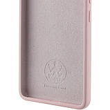Чохол Silicone Cover Lakshmi Full Camera (AA) для Google Pixel 7 | Мікрофібра Рожевий / Pink Sand, фото 2