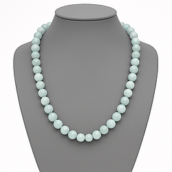 Ангеліт Ø8 намисто, 0588ОА