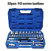 Набір інструментів на 32 предмети в кейсі для дому та авто, фото 4