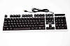 UKC 8930 Ігрова клавіатура USB дротова RGB-підсвітка, фото 3