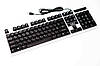 UKC 8930 Ігрова клавіатура USB дротова RGB-підсвітка, фото 5