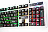 UKC 8930 Ігрова клавіатура USB дротова RGB-підсвітка, фото 8