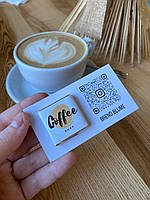 20 шт. Візитка (90х50 мм) + шоколад із логотипом