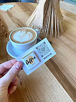 1000 шт. Візитка (90х50 мм) + шоколад із логотипом