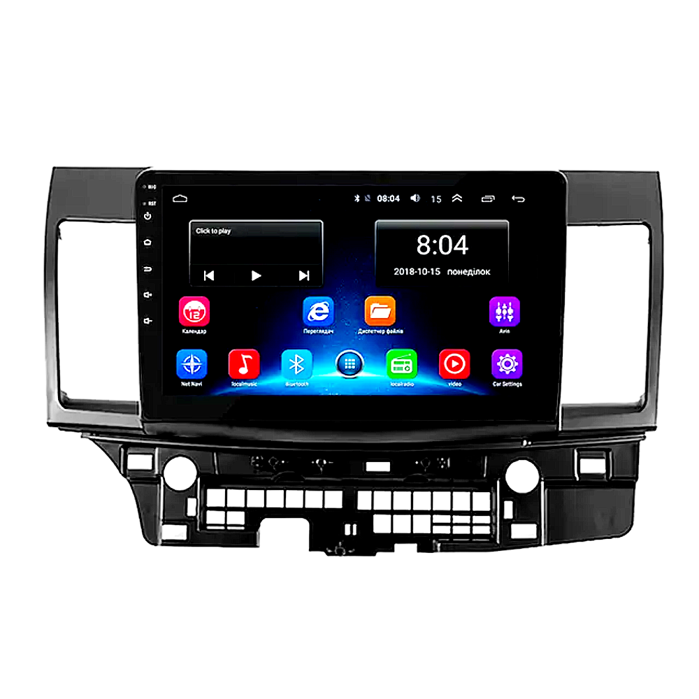 Штатна магнітола андроїд MITSUBISHI LANCER 2010 Автомагнітола 2 дин 2/32, штатний головний пристрій ниссан, фото 1