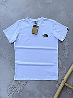 Футболка The North Face для мужчин, Молодежная футболочка ТНФ с логотипом, Качественные мужские футболки