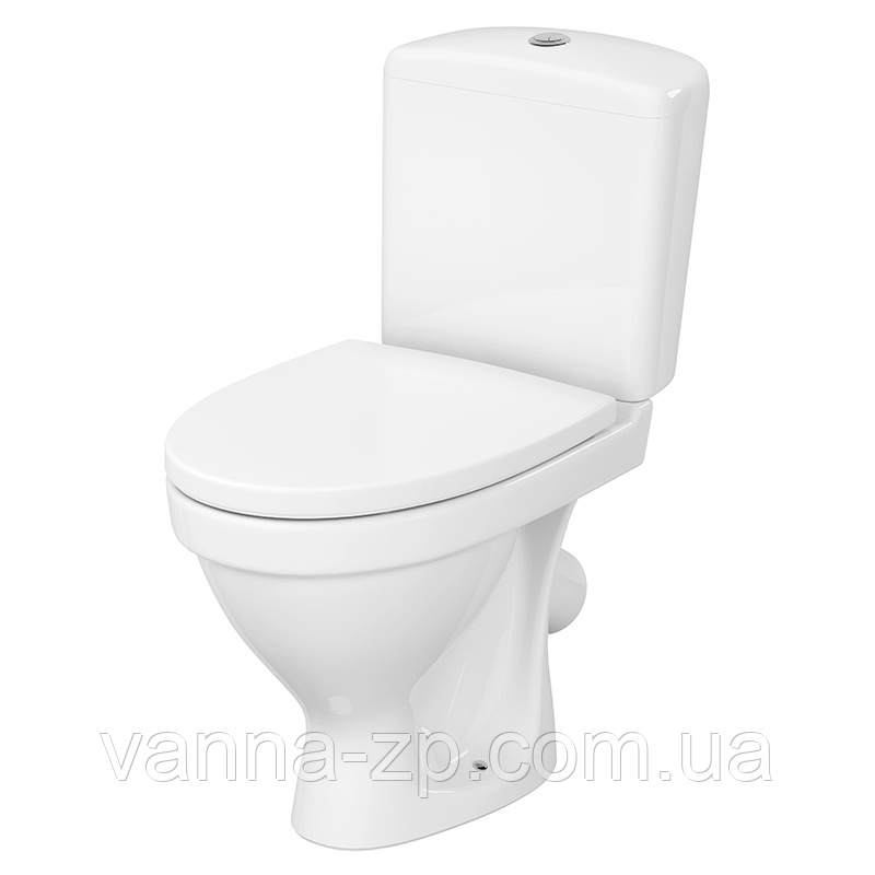 Компакт Cersanit  EKO 2 SIMPLE ON 839(771) E031 нижній підвод з бачком і сидінням поліпропілен