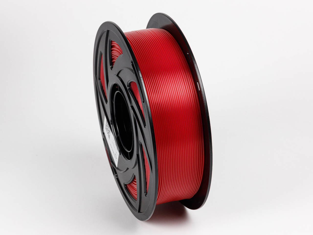 Пластик филамент для 3D-печати PLA+ Transparent RED Filament 1.75mm, 1kg