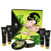 Набір інтимної косметики з ароматом зеленого чаю Shunga Geisha Secrets Organica Exotic Green Tea