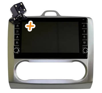 Магнітола для Ford Focus 2 2004-2011 Android 2/32 ГБ з кнопками | CarPlay, Bluetooth, камера