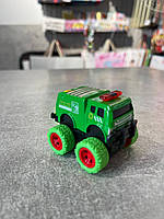 Машини набір JM52243 інерційні, пластикові, машинка 7см, 2 вида, 4 машини в наборі, коробка 9,8-5,5-32,5см., фото 6