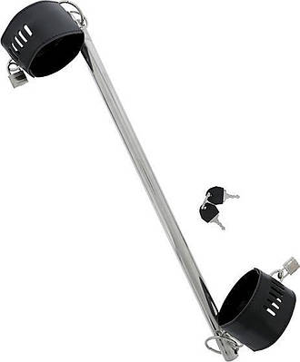 Розпірка металева для фіксації ніг Dream Toys BLAZE манжети зі шкірозамінника, 50 см