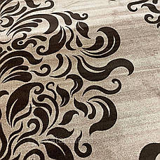 Килим бежево-коричневий з вензелями 2х3 Mira 24031/243, фото 5