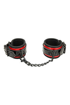 Наручники Whipsmart Heartbreaker Deluxe Buckle Love Cuffs чорні, 70 см