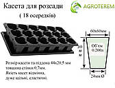 Касета + піддон Україна 18 (Б)  осередків (44х20,5см)