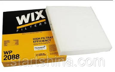 Фільтр салону WIX Filters Microban* (WP2088) Audi, Fort, Seat, Skoda, VW