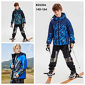 Зимова підліткова термокуртка для хлопчиків JUSTPLAY ОПТОМ