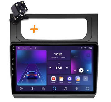 Магнітола для Volkswagen Touran 2011-2015 на Android | Сенсорний екран, GPS, Bluetooth, камера заднього виду