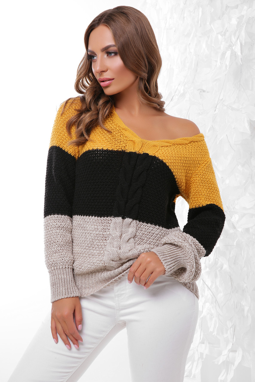 Светр Жіночий Розмір 44-50 Універсальний (мас570), фото 1