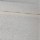 Шпалери вінілові 1.06 × 10.05 м Sintra 600405, біло-молочні з класичним візерунком, для спальні, вітальні, кабінету, фото 7