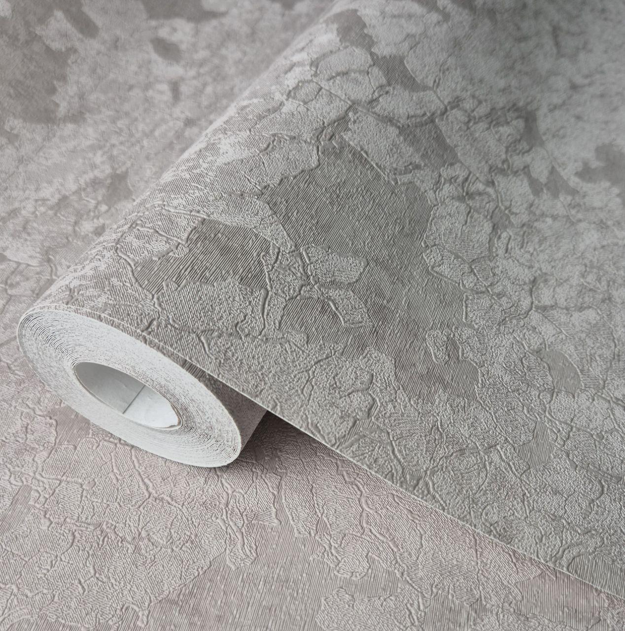 Шпалери вінілові 1.06 × 10.05 м Sintra 158-15, кавові з рельєфним візерунком для вітальні, спальні, кабінету, фото 1