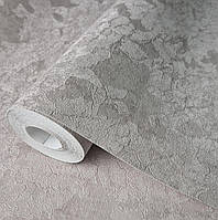 Шпалери вінілові 1.06 × 10.05 м Sintra 158-15, кавові з рельєфним візерунком для вітальні, спальні, кабінету