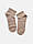 Жіночі шкарпетки з сердечками ТМ TwinSocks р. 36-39 Св. бежевий та т. бежевий, фото 3