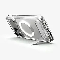 Чохол Spigen Ultra Hybrid S MagFit для iPhone 17 Pro, (2025), ACS09946, Clear White, фото 4