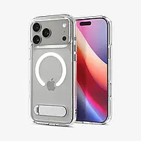 Чохол Spigen Ultra Hybrid S MagFit для iPhone 17 Pro, (2025), ACS09946, Clear White, фото 2