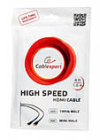Кабель Cablexpert HDMI - micro-HDMI V 2.0 (M/M), 4.5 м, чорний (CC-HDMID-15), 4K, 60Hz, фото 3