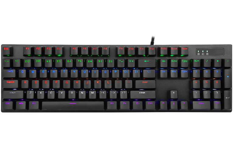 Ігрова клавіатура UKC K101 з RGB-підсвіткою, фото 1