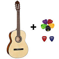 Гітара класична CORT AC100 (Open Pore) + скарбничка і 2 медіатора