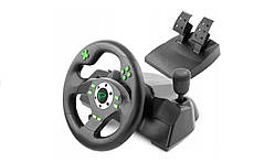 Ігрове кермо Esperanza EGW101 Drift, 270°, USB, педалі, PC, PS3