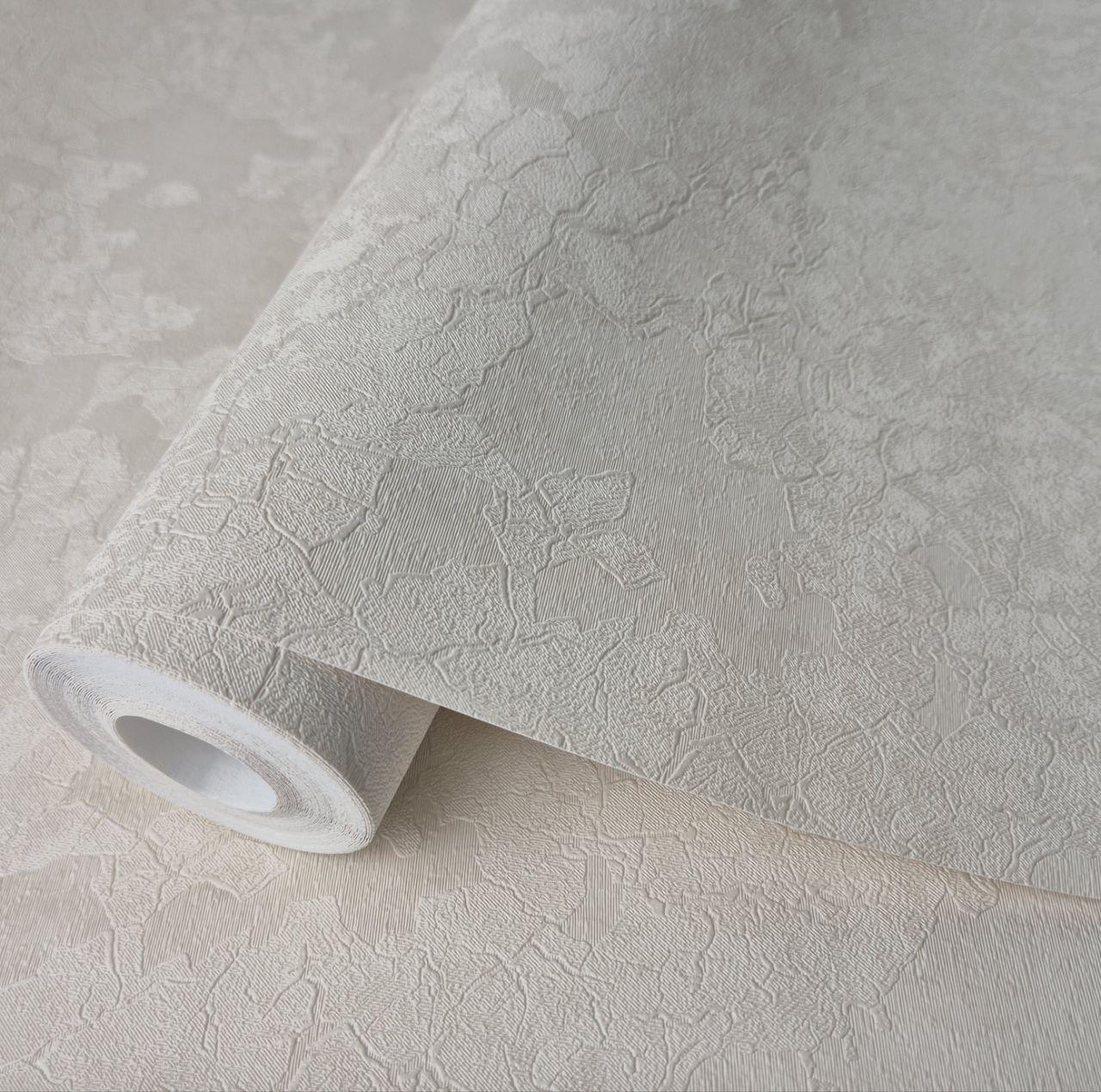 Шпалери вінілові 1.06 × 10.05 м Sintra 158-13, світло-бежеві з рельєфним візерунком для вітальні, спальні, кабінету, фото 1