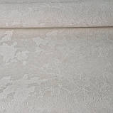 Шпалери вінілові 1.06 × 10.05 м Sintra 158-13, світло-бежеві з рельєфним візерунком для вітальні, спальні, кабінету, фото 4