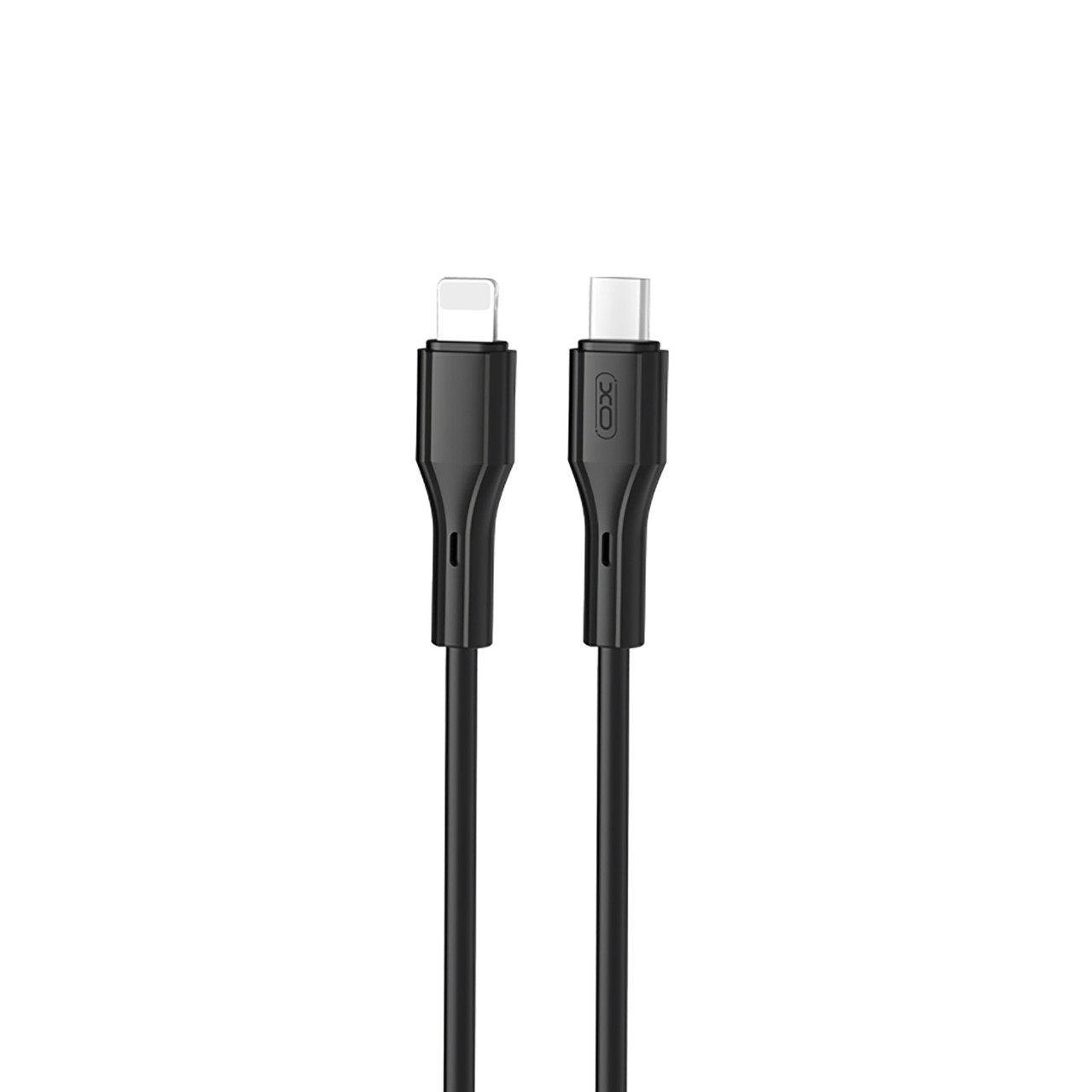 Кабель XO NBQ231A-Ci USB Type-C - Lightning (M/M), 1 м, чорний (NB-Q231A-CI.black), USB 3.2 Gen 1, фото 1
