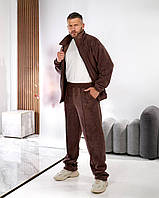 Чоловічий теплий спортивний костюм флісовий